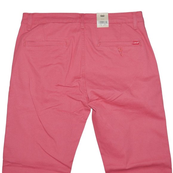 Levis XX Chino Standard Fit Taper Leg Pants Mens Size 32x32 Twill Coral NEW!!!!! - Picture 6 of 10